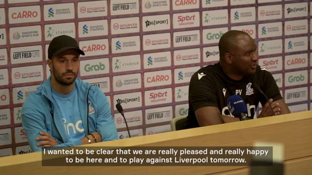 Vieira: 'This trip is a great experience for the younger lads'